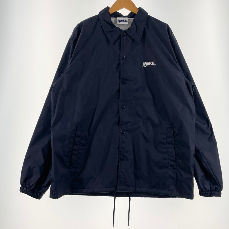 【中古品】【メンズ】 WAKE.SAPPORO ウェイク サッポロ WAKE STF JACKET ウェイク スタッフ ジャケット アウター 140-260706-sa-19-tei サイズ：XL カラー：ネイビー 万代Net店