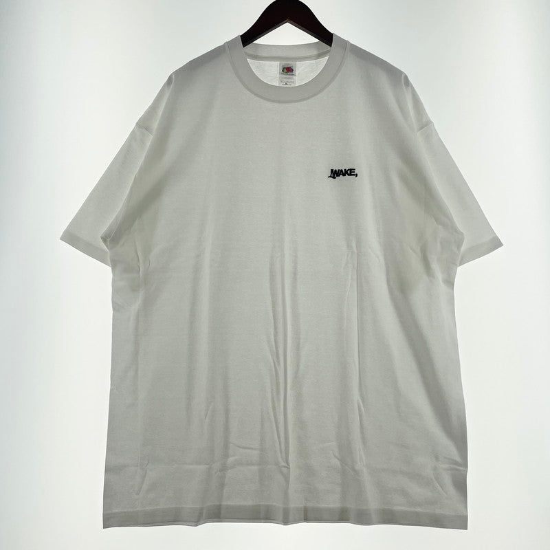 【中古品】【メンズ】 WAKE.SAPPORO ウェイク サッポロ × FRUIT OF THE LOOM フルーツ オブ ザ ルーム 別注コラボ 2 PACK TEE ツー パック Ｔシャツ 半袖 トップス 140-260708-sa-01-tei サイズ：XL カラー：ホワイト 万代Net店