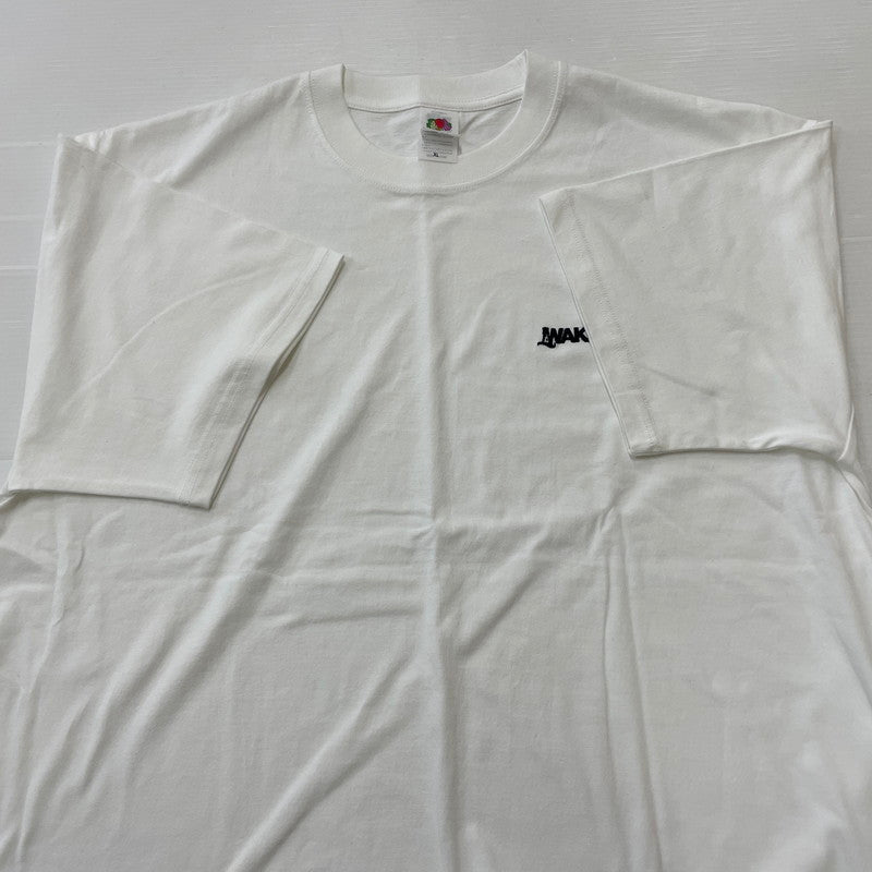 【中古品】【メンズ】 WAKE.SAPPORO ウェイク サッポロ × FRUIT OF THE LOOM フルーツ オブ ザ ルーム 別注コラボ 2 PACK TEE ツー パック Ｔシャツ 半袖 トップス 140-260708-sa-01-tei サイズ：XL カラー：ホワイト 万代Net店