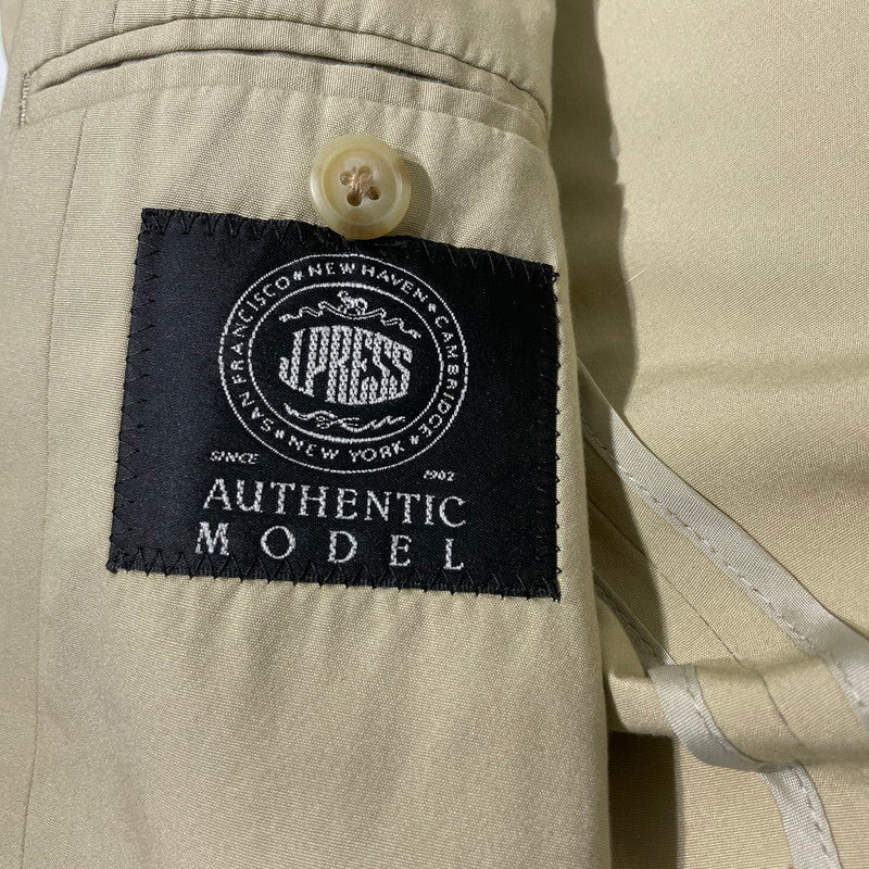 【中古品】【メンズ】 J.PRESS ジェイブレス 2026 TAILORED JACKET 021-5-BR-OV 2026年製 テーラードジャケット アウター 145-260706-sa-20-tei サイズ：C96 カラー：ベージュ 万代Net店