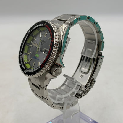 【中古品】【メンズ】 SEIKO セイコー × HUF ハフ 別注 コラボ 5 SPORTS WATCH SBSA279 5スポーツ 腕時計 メカニカル 自動巻き 197-260709-ko-08-tei カラー：シルバー 万代Net店