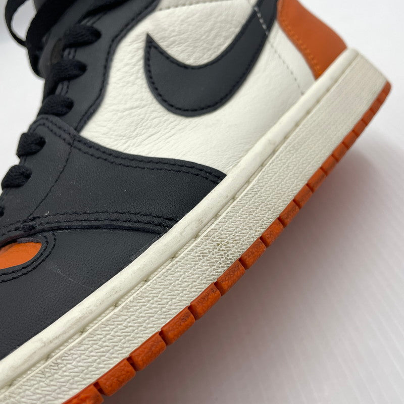 【中古品】【メンズ】 NIKE ナイキ AIR JORDAN 1 RETRO HIGH OG "SHATTERED BA DZ5485-008 エア ジョーダン 1 レトロ ハイ オージー シャッタード バック ボード スニーカー 靴 160-260824-sa-03-tei サイズ：27 カラー：オレンジ 万代Net店