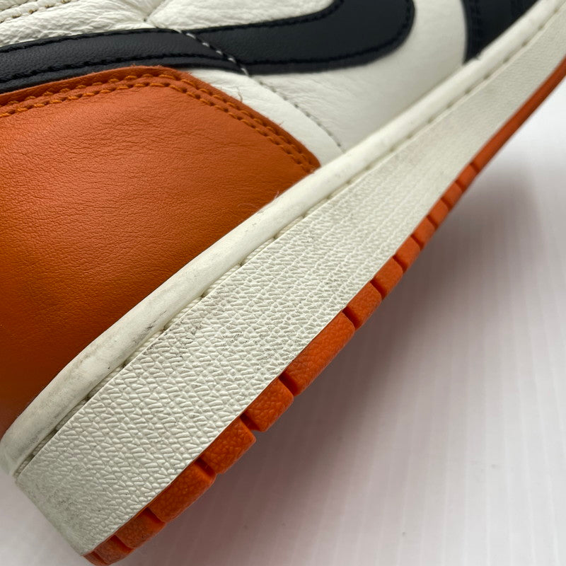 【中古品】【メンズ】 NIKE ナイキ AIR JORDAN 1 RETRO HIGH OG "SHATTERED BA DZ5485-008 エア ジョーダン 1 レトロ ハイ オージー シャッタード バック ボード スニーカー 靴 160-260824-sa-03-tei サイズ：27 カラー：オレンジ 万代Net店