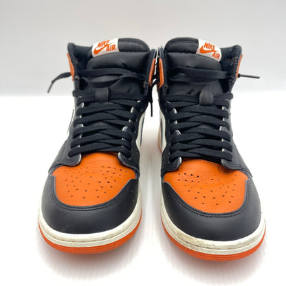 【中古品】【メンズ】 NIKE ナイキ AIR JORDAN 1 RETRO HIGH OG "SHATTERED BA DZ5485-008 エア ジョーダン 1 レトロ ハイ オージー シャッタード バック ボード スニーカー 靴 160-260824-sa-03-tei サイズ：27 カラー：オレンジ 万代Net店