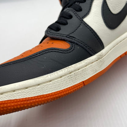 【中古品】【メンズ】 NIKE ナイキ AIR JORDAN 1 RETRO HIGH OG "SHATTERED BA DZ5485-008 エア ジョーダン 1 レトロ ハイ オージー シャッタード バック ボード スニーカー 靴 160-260824-sa-03-tei サイズ：27 カラー：オレンジ 万代Net店
