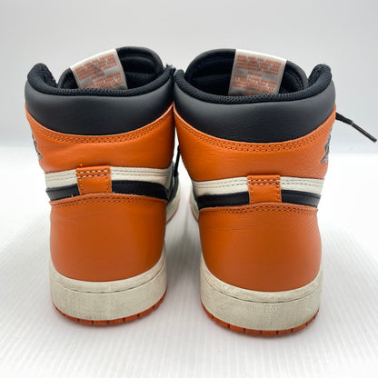 【中古品】【メンズ】 NIKE ナイキ AIR JORDAN 1 RETRO HIGH OG "SHATTERED BA DZ5485-008 エア ジョーダン 1 レトロ ハイ オージー シャッタード バック ボード スニーカー 靴 160-260824-sa-03-tei サイズ：27 カラー：オレンジ 万代Net店