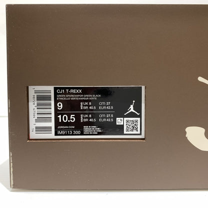 【中古品】【メンズ】 NIKE ナイキ × TRAVIS SCOTT トラヴィス スコット 別注 コラボ JORDAN JUMPMAN JACK CJ1 T-REXX GREEN SPARK IM9113-300 ジョーダン ジャンプマン ジャック スニーカー 靴 シューズ 160-260709-ko-03-tei サイズ：27cm カラー：グリーン 万代Net店