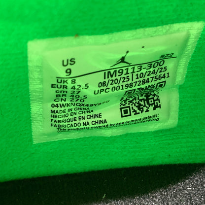 【中古品】【メンズ】 NIKE ナイキ × TRAVIS SCOTT トラヴィス スコット 別注 コラボ JORDAN JUMPMAN JACK CJ1 T-REXX GREEN SPARK IM9113-300 ジョーダン ジャンプマン ジャック スニーカー 靴 シューズ 160-260709-ko-03-tei サイズ：27cm カラー：グリーン 万代Net店
