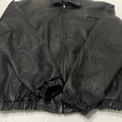 【中古品】【メンズ】 ANYTEE エニティー FRAGMENTS OF VINTAGE LEATHER ZIP-UP JACKET フラグメンツ オブ ヴィンテージ レザー ジップ アップ ジャケット アウター 142-260706-sa-22-tei サイズ：FREE カラー：ブラック 万代Net店