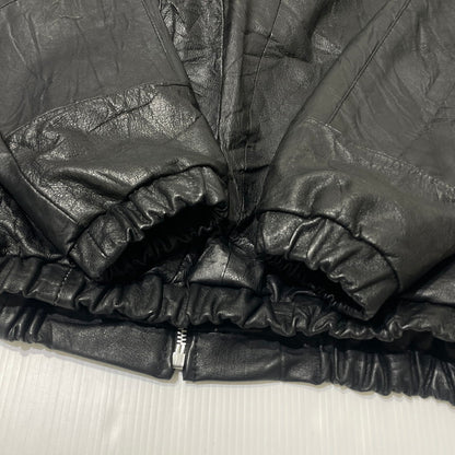 【中古品】【メンズ】 ANYTEE エニティー FRAGMENTS OF VINTAGE LEATHER ZIP-UP JACKET フラグメンツ オブ ヴィンテージ レザー ジップ アップ ジャケット アウター 142-260706-sa-22-tei サイズ：FREE カラー：ブラック 万代Net店