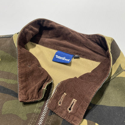 【中古品】【メンズ】 INTERBREED インターブリード FIELD SWING TOP IB25AW13 フィールド スウィング トップ アウター 142-260706-sa-16-tei サイズ：XL カラー：カモ 万代Net店