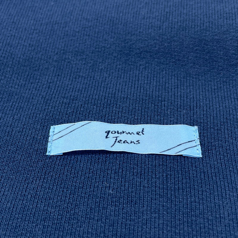 【中古品】【メンズ】 GOURMET JEANS グルメ ジーンズ ZIP PARKA GR-CT-005 ジップ パーカー 長袖 トップス ジップ アップ 142-260706-sa-15-tei サイズ：FREE カラー：ネイビーホワイト 万代Net店