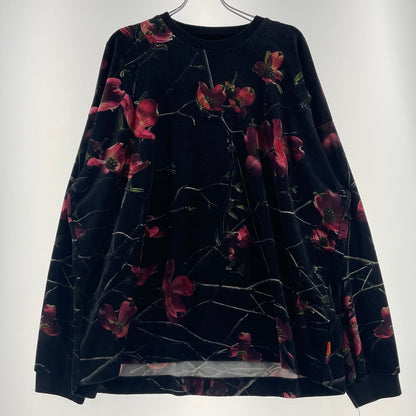 【中古品】【メンズ】 TBPR タイトブース プロダクション DOGWOOD VELOUR L/S SHIRT SS25-SW01 ドッグウッド ベロア ロングスリーブ シャツ 長袖 トップス 142-260706-sa-10-tei サイズ：XL カラー：総柄 万代Net店