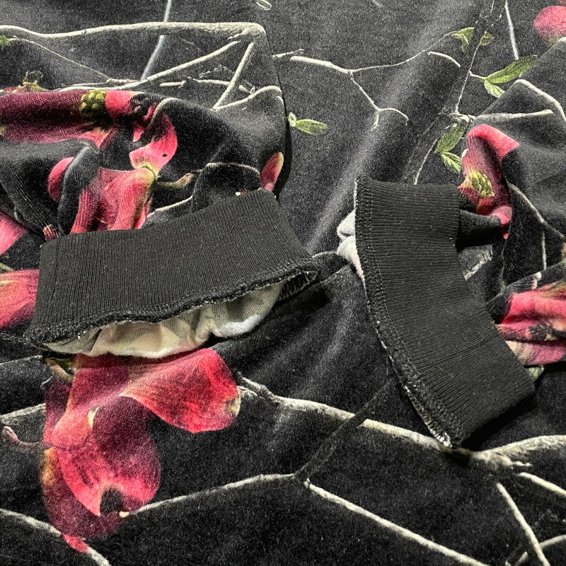 【中古品】【メンズ】 TBPR タイトブース プロダクション DOGWOOD VELOUR L/S SHIRT SS25-SW01 ドッグウッド ベロア ロングスリーブ シャツ 長袖 トップス 142-260706-sa-10-tei サイズ：XL カラー：総柄 万代Net店