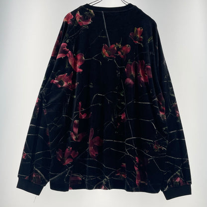 【中古品】【メンズ】 TBPR タイトブース プロダクション DOGWOOD VELOUR L/S SHIRT SS25-SW01 ドッグウッド ベロア ロングスリーブ シャツ 長袖 トップス 142-260706-sa-10-tei サイズ：XL カラー：総柄 万代Net店