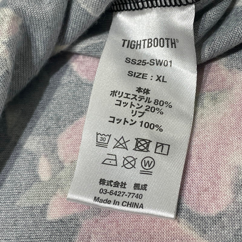 【中古品】【メンズ】 TBPR タイトブース プロダクション DOGWOOD VELOUR L/S SHIRT SS25-SW01 ドッグウッド ベロア ロングスリーブ シャツ 長袖 トップス 142-260706-sa-10-tei サイズ：XL カラー：総柄 万代Net店
