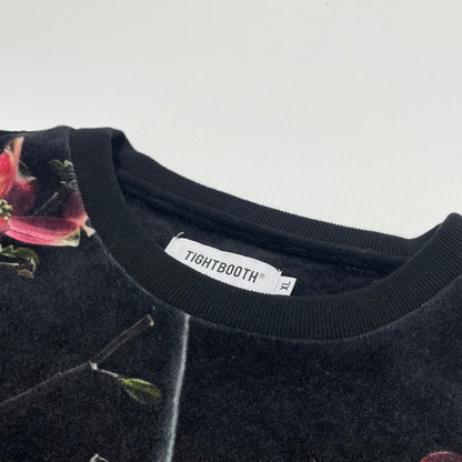 【中古品】【メンズ】 TBPR タイトブース プロダクション DOGWOOD VELOUR L/S SHIRT SS25-SW01 ドッグウッド ベロア ロングスリーブ シャツ 長袖 トップス 142-260706-sa-10-tei サイズ：XL カラー：総柄 万代Net店