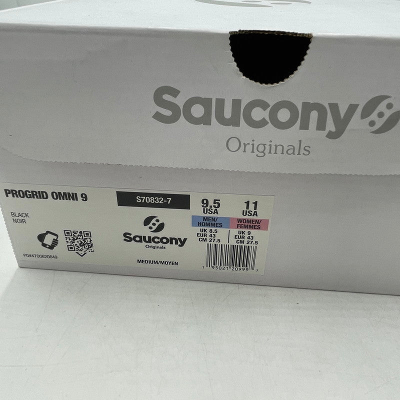 【中古品】【メンズ】 SAUCONY サッカニー S70832-7 PROGRID OMNI 9 TMY プログリッド・オムニ・ナイン・ティーエムワイ 162-260706-nm-06-teih サイズ：27.5cm カラー：ブラック 万代Net店