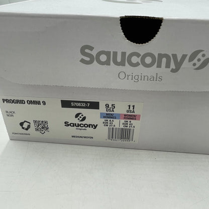 【中古品】【メンズ】 SAUCONY サッカニー S70832-7 PROGRID OMNI 9 TMY プログリッド・オムニ・ナイン・ティーエムワイ 162-260706-nm-06-teih サイズ：27.5cm カラー：ブラック 万代Net店