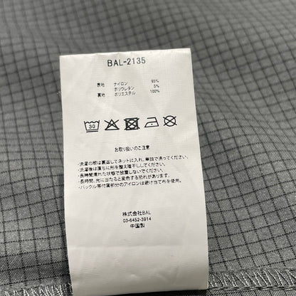 【中古品】【メンズ】 BAL バル TAPED SEAM WATER PROOF JACKET BAL-2135 テープド シーム ウォーター プルーフ ジャケット アウター 142-260706-sa-18-tei サイズ：2 カラー：ブラックグレー 万代Net店