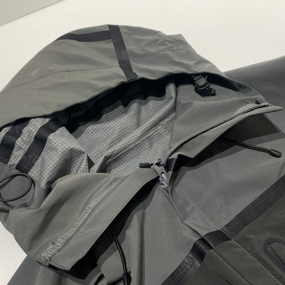 【中古品】【メンズ】 BAL バル TAPED SEAM WATER PROOF JACKET BAL-2135 テープド シーム ウォーター プルーフ ジャケット アウター 142-260706-sa-18-tei サイズ：2 カラー：ブラックグレー 万代Net店