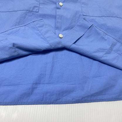 【中古品】【メンズ】 SSZ BEAMS エスエスズィー ビームス LOOSE NECK SHIRT 25F-SK1104 ルーズネック シャツ 長袖 トップス 147-260706-sa-07-tei サイズ：L カラー：ブルー 万代Net店