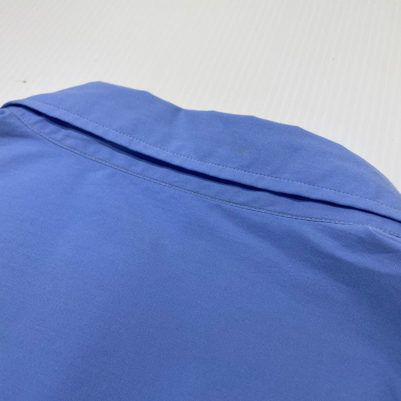 【中古品】【メンズ】 SSZ BEAMS エスエスズィー ビームス LOOSE NECK SHIRT 25F-SK1104 ルーズネック シャツ 長袖 トップス 147-260706-sa-07-tei サイズ：L カラー：ブルー 万代Net店