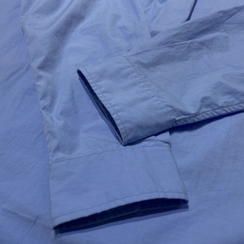 【中古品】【メンズ】 SSZ BEAMS エスエスズィー ビームス LOOSE NECK SHIRT 25F-SK1104 ルーズネック シャツ 長袖 トップス 147-260706-sa-07-tei サイズ：L カラー：ブルー 万代Net店