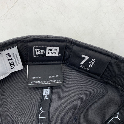 【中古品】【メンズ】 NEW ERA ニューエラ × WTAPS ダブルタップス 別注 コラボ 59FIFTY LOW PROFILE CAP 261NENED-HT02 ロー プロフィール キャップ 帽子 ボールキャップ 185-260709-ko-16-tei サイズ：04 カラー：チャコール 万代Net店