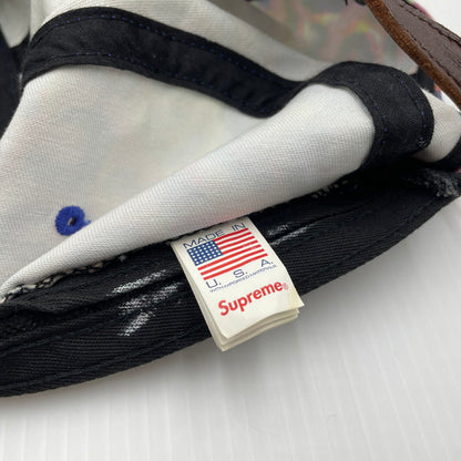 【中古品】【メンズ】 SUPREME シュプリーム 24FW WASHED CHINO TWILL CAMP CAP ウォッシュド チノ ツイル キャンプ キャップ 帽子 レオパード 185-260704-yo-01-tei サイズ：58cm カラー：ピンク 万代Net店