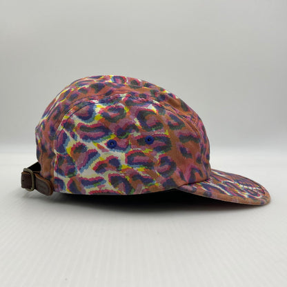 【中古品】【メンズ】 SUPREME シュプリーム 24FW WASHED CHINO TWILL CAMP CAP ウォッシュド チノ ツイル キャンプ キャップ 帽子 レオパード 185-260704-yo-01-tei サイズ：58cm カラー：ピンク 万代Net店