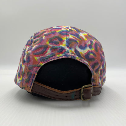 【中古品】【メンズ】 SUPREME シュプリーム 24FW WASHED CHINO TWILL CAMP CAP ウォッシュド チノ ツイル キャンプ キャップ 帽子 レオパード 185-260704-yo-01-tei サイズ：58cm カラー：ピンク 万代Net店