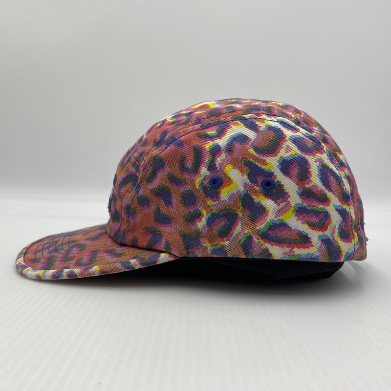 【中古品】【メンズ】 SUPREME シュプリーム 24FW WASHED CHINO TWILL CAMP CAP ウォッシュド チノ ツイル キャンプ キャップ 帽子 レオパード 185-260704-yo-01-tei サイズ：58cm カラー：ピンク 万代Net店