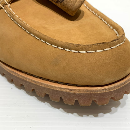 【中古品】【メンズ】 Timberland ティンバーランド × andreM hoffwann アンドレ ホフマン 別注 コラボ 3 EYE CLASSIC LUG TB0A44YF754 スリーアイ クラシックラグ デッキシューズ 靴 ブーツ 164-260709-ko-02-tei サイズ：27 カラー：ブラウン 万代Net店