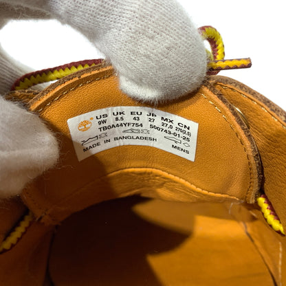 【中古品】【メンズ】 Timberland ティンバーランド × andreM hoffwann アンドレ ホフマン 別注 コラボ 3 EYE CLASSIC LUG TB0A44YF754 スリーアイ クラシックラグ デッキシューズ 靴 ブーツ 164-260709-ko-02-tei サイズ：27 カラー：ブラウン 万代Net店