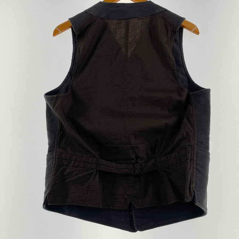 【中古品】【メンズ】 ANATOMICA アナトミカ SAGAN VEST ENGLISH MOLESKIN サガン ベスト イングリッシュ モールスキン トップス 140-260706-sa-03-tei サイズ：M カラー：ブラウン 万代Net店