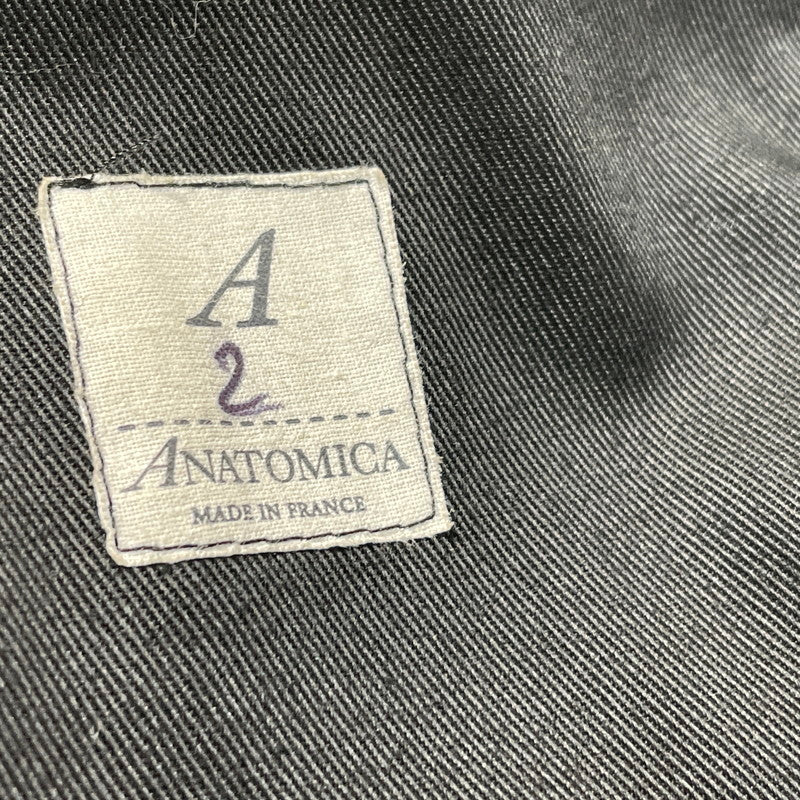 【中古品】【メンズ】 ANATOMICA ENGLISH アナトミカ イングリッシュ CORDUROY DOLMAN JACKET コーデュロイ ドルマン ジャケット アウター 140-260706-sa-14-tei サイズ：2 カラー：ネイビー 万代Net店