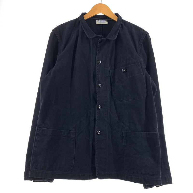【中古品】【メンズ】 ARCH SAPPORO アーチ サッポロ BRITISH WORK JACKET ブリティッシュ ワークジャケット ライトアウター 140-260707-yo-20-tei サイズ：L カラー：ネイビー 万代Net店
