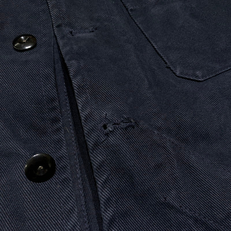 【中古品】【メンズ】 ARCH SAPPORO アーチ サッポロ BRITISH WORK JACKET ブリティッシュ ワークジャケット ライトアウター 140-260707-yo-20-tei サイズ：L カラー：ネイビー 万代Net店