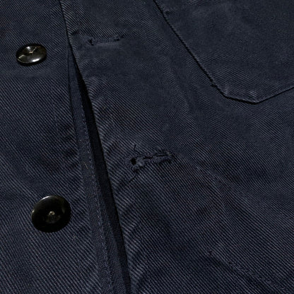 【中古品】【メンズ】 ARCH SAPPORO アーチ サッポロ BRITISH WORK JACKET ブリティッシュ ワークジャケット ライトアウター 140-260707-yo-20-tei サイズ：L カラー：ネイビー 万代Net店