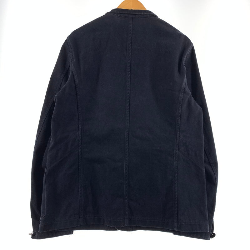 【中古品】【メンズ】 ARCH SAPPORO アーチ サッポロ BRITISH WORK JACKET ブリティッシュ ワークジャケット ライトアウター 140-260707-yo-20-tei サイズ：L カラー：ネイビー 万代Net店