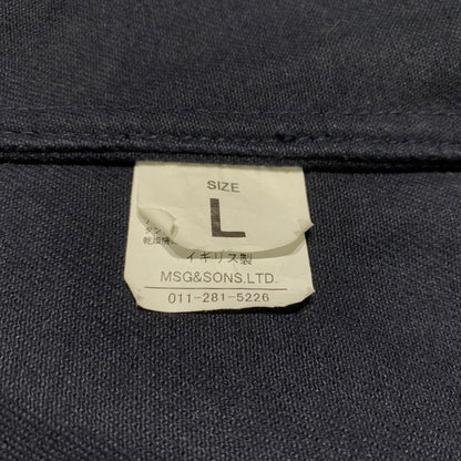 【中古品】【メンズ】 ARCH SAPPORO アーチ サッポロ BRITISH WORK JACKET ブリティッシュ ワークジャケット ライトアウター 140-260707-yo-20-tei サイズ：L カラー：ネイビー 万代Net店