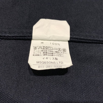 【中古品】【メンズ】 ARCH SAPPORO アーチ サッポロ BRITISH WORK JACKET ブリティッシュ ワークジャケット ライトアウター 140-260707-yo-20-tei サイズ：L カラー：ネイビー 万代Net店