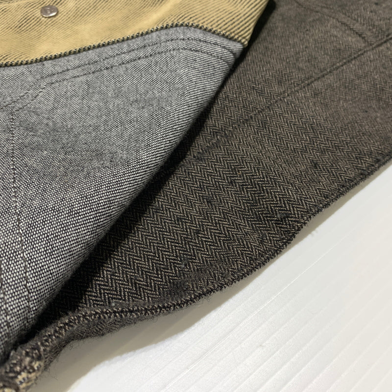 【中古品】【メンズ】 BONCOURA ボンクラ WORK GILET ワークジレ ライトアウター ベスト 140-260720-ko-14-tei サイズ：36 カラー：ベージュ 万代Net店