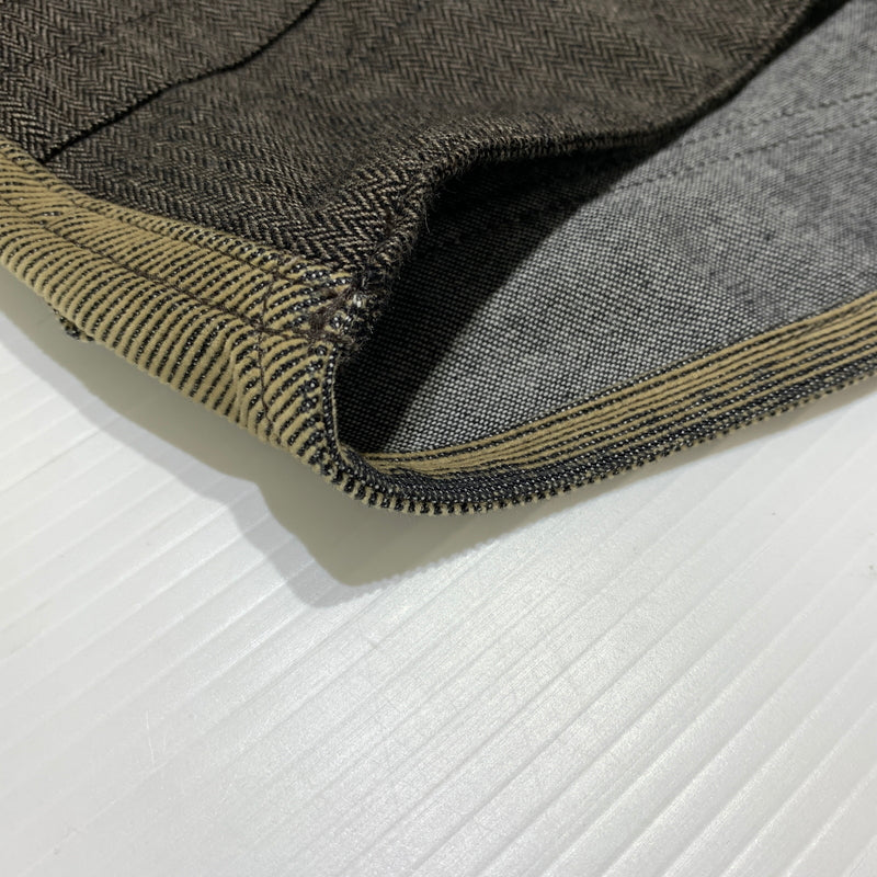 【中古品】【メンズ】 BONCOURA ボンクラ WORK GILET ワークジレ ライトアウター ベスト 140-260720-ko-14-tei サイズ：36 カラー：ベージュ 万代Net店