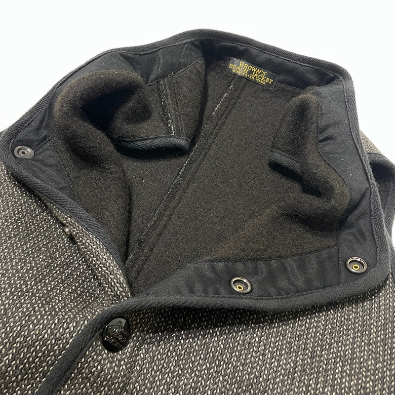 【中古品】【メンズ】 BROWN'S BEACH JACKET ブラウンズ ビーチ ジャケット ORIGINAL REGULAR NECK EARLY VEST LOT.324 オリジナル レギュラー ネック アーリーベスト トップス 145-260706-sa-02-tei サイズ：38 カラー：グレー 万代Net店