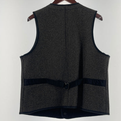 【中古品】【メンズ】 BROWN'S BEACH JACKET ブラウンズ ビーチ ジャケット ORIGINAL REGULAR NECK EARLY VEST LOT.324 オリジナル レギュラー ネック アーリーベスト トップス 145-260706-sa-02-tei サイズ：38 カラー：グレー 万代Net店