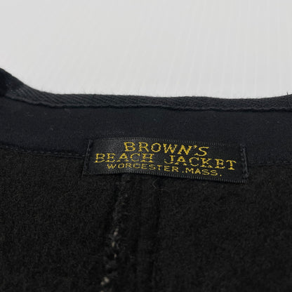 【中古品】【メンズ】 BROWN'S BEACH JACKET ブラウンズ ビーチ ジャケット ORIGINAL REGULAR NECK EARLY VEST LOT.324 オリジナル レギュラー ネック アーリーベスト トップス 145-260706-sa-02-tei サイズ：38 カラー：グレー 万代Net店
