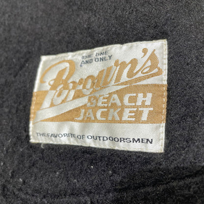 【中古品】【メンズ】 BROWN'S BEACH JACKET ブラウンズ ビーチ ジャケット ORIGINAL REGULAR NECK EARLY VEST LOT.324 オリジナル レギュラー ネック アーリーベスト トップス 145-260706-sa-02-tei サイズ：38 カラー：グレー 万代Net店