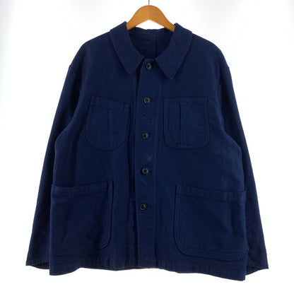 【中古品】【メンズ】 PORTER CLASSIC ポータークラシック VINTAGE TRAVELER FRENCH JACKET ヴィンテージ トラベラー フレンチジャケット アウター 140-260707-yo-21-tei サイズ：L カラー：ネイビー 万代Net店